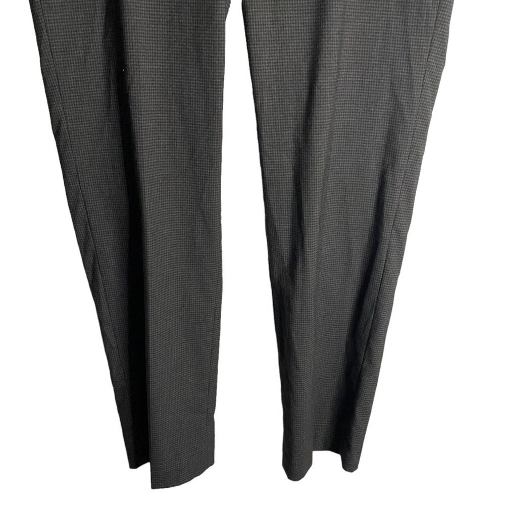 Lauren Ralph Lauren Men's Gray Checkered Slim Dress Pants - Picture 5 of 9
